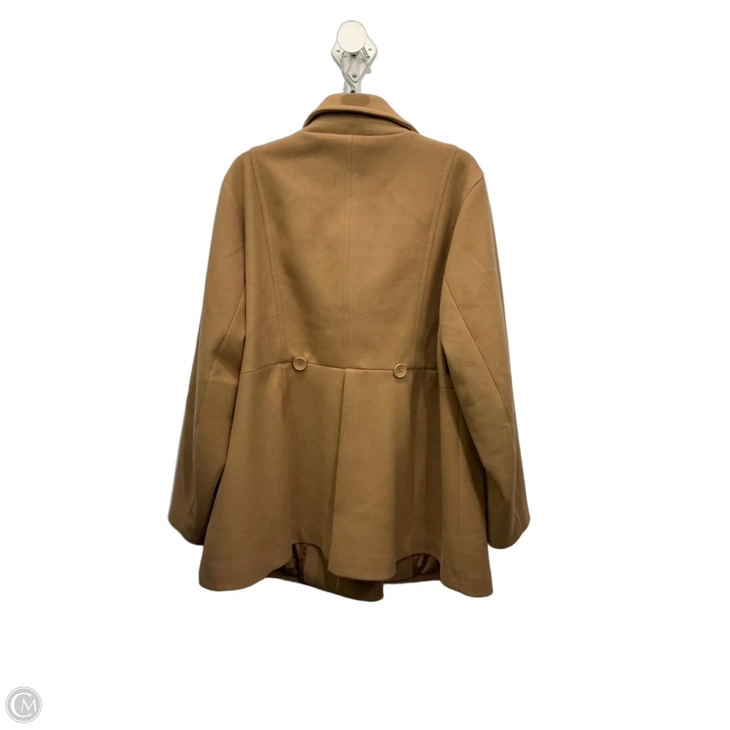 Coat Peacoat By Torrid In Brown, Size: 3x