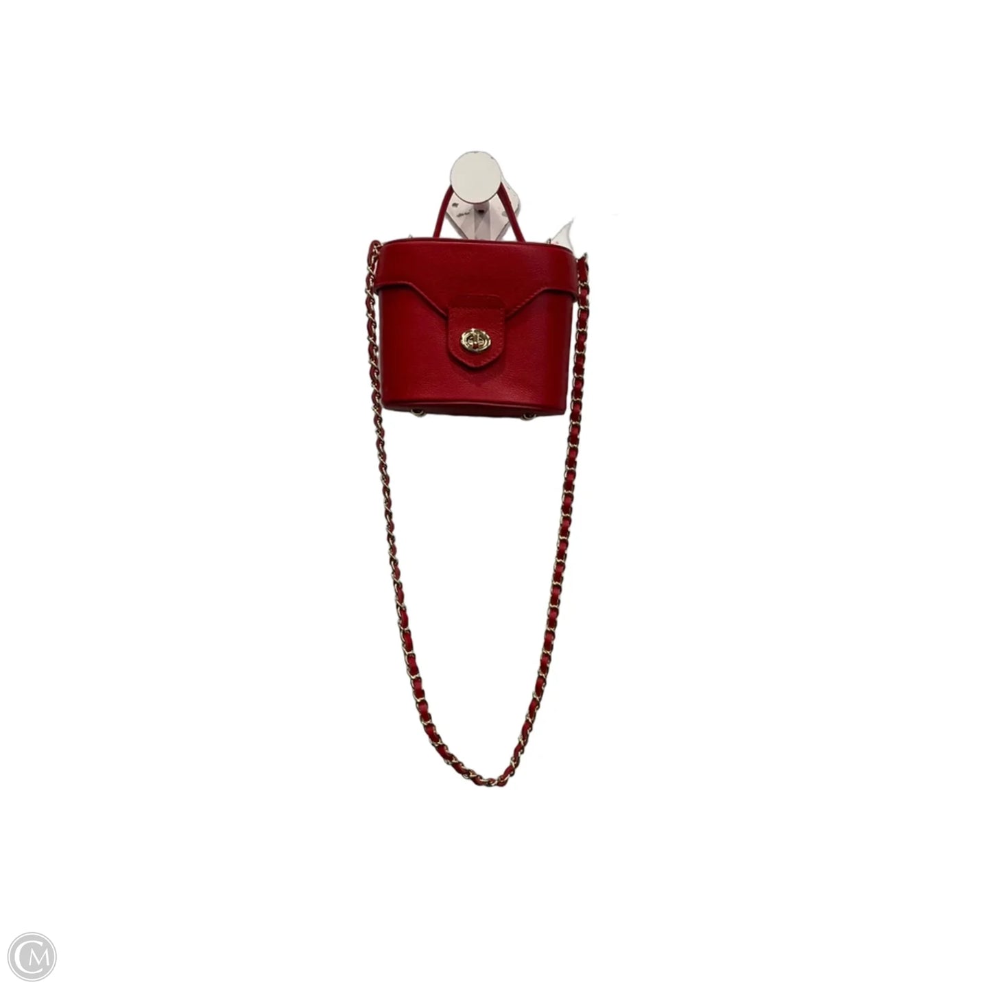 Crossbody Leather By Clothes Mentor, Size: Medium