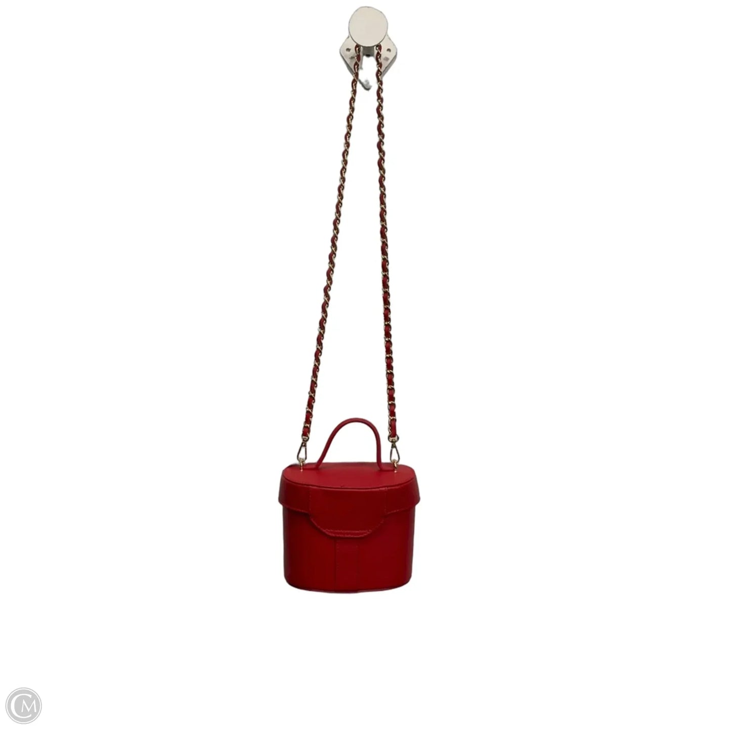 Crossbody Leather By Clothes Mentor, Size: Medium