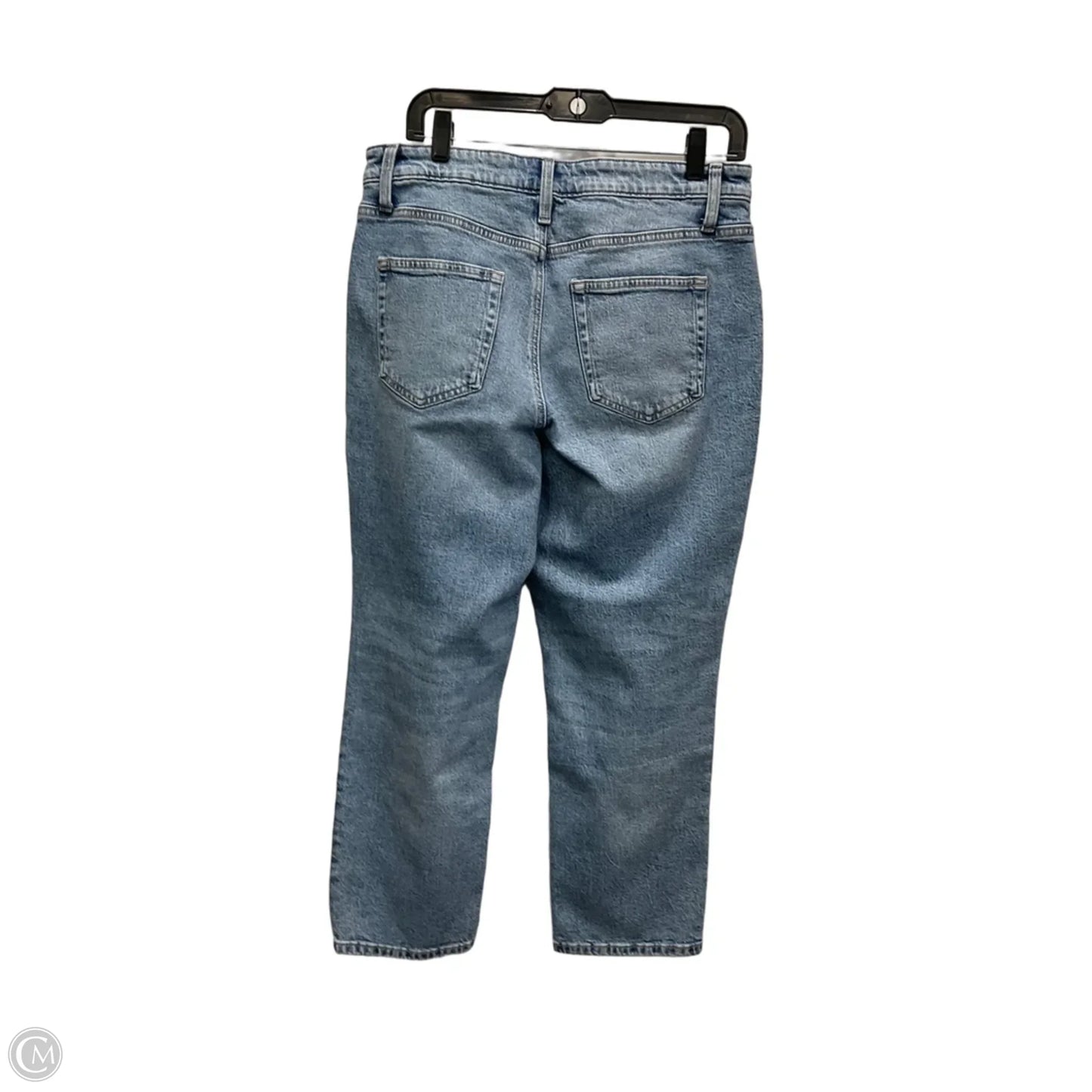 Jeans Straight By Edgely In Blue Denim, Size: 12