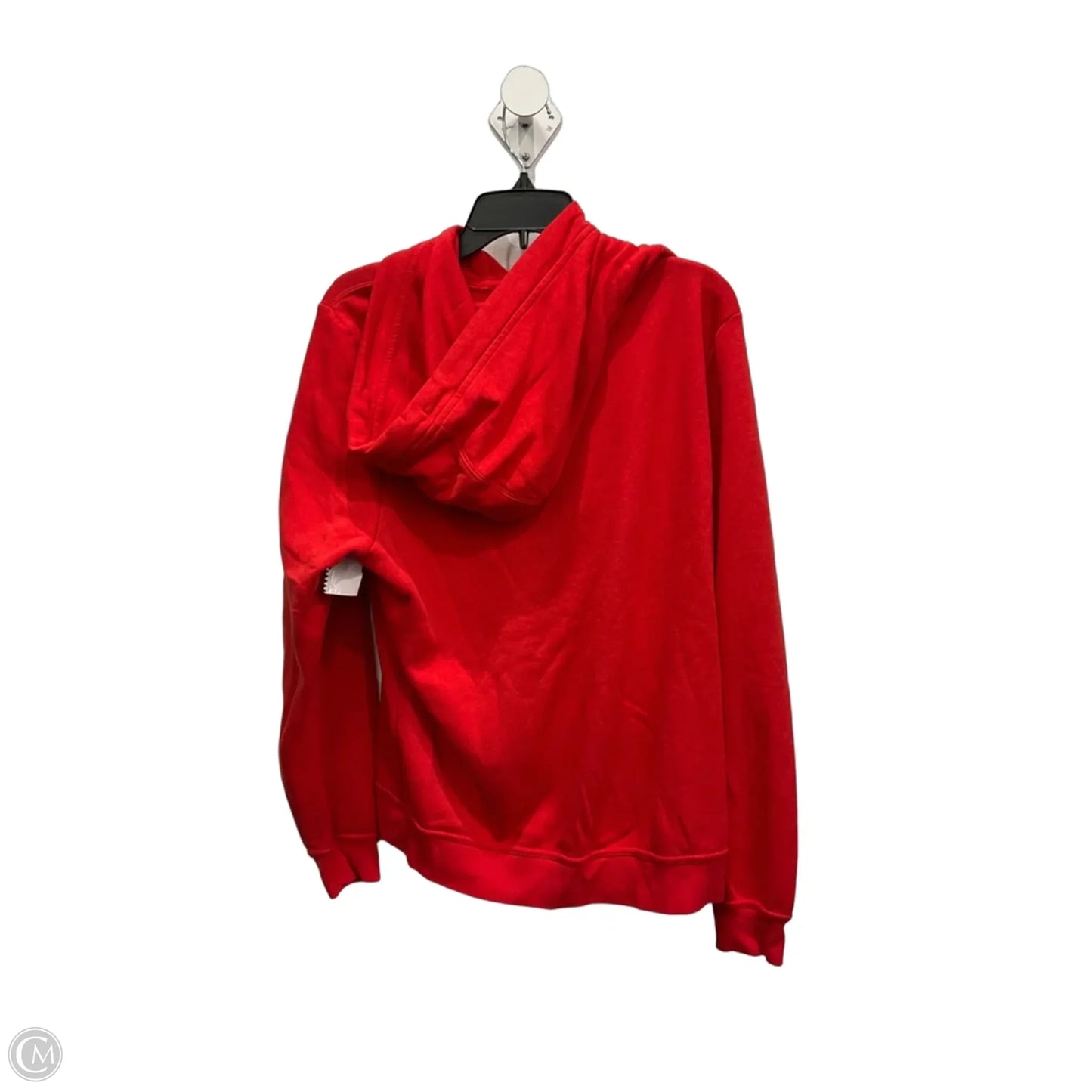 Athletic Sweatshirt Hoodie By Nike In Red, Size: Xl