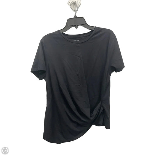Top Short Sleeve By Nine West In Black, Size: Xl