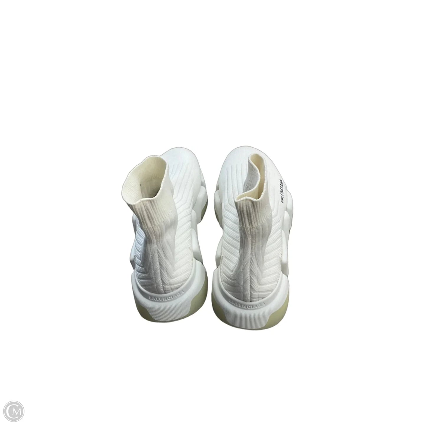 Shoes Luxury Designer By Balenciaga In White, Size: 7