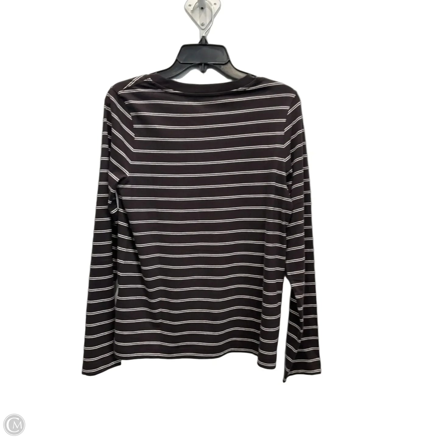 Top Long Sleeve By Cos In Brown, Size: S
