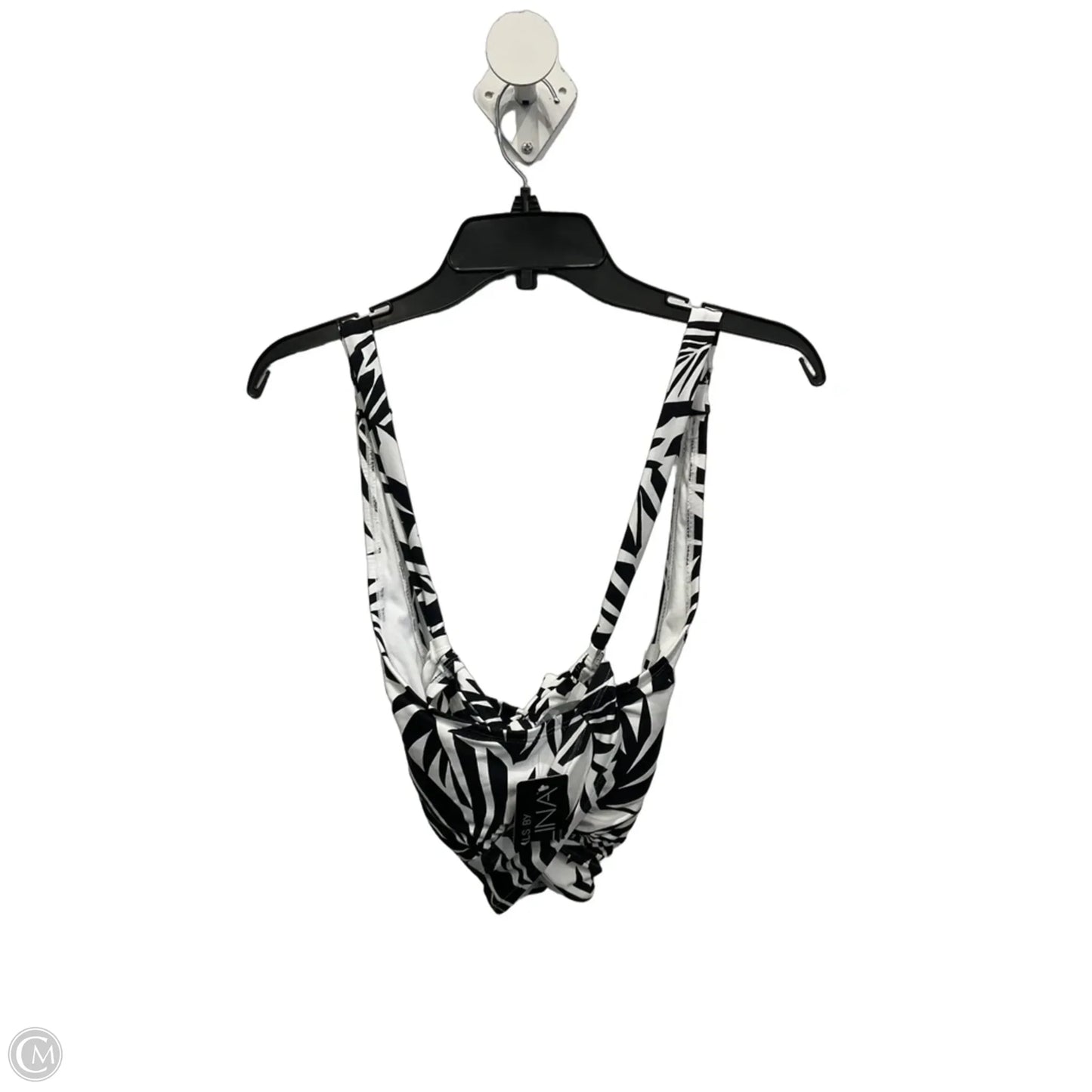Swimsuit 2pc By Catalina In Black & White, Size: L