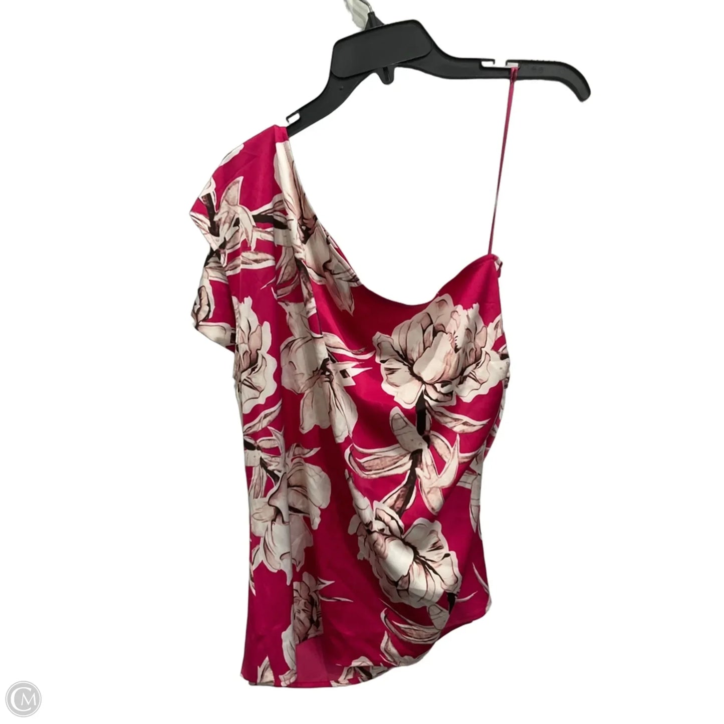 Top Sleeveless By International Concepts In Floral Print, Size: L