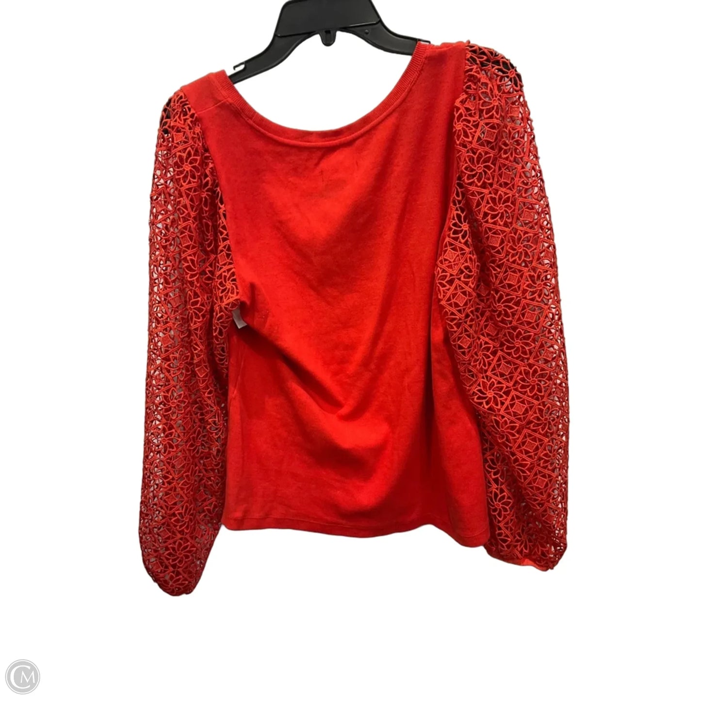 Top Long Sleeve By Maeve In Orange, Size: L