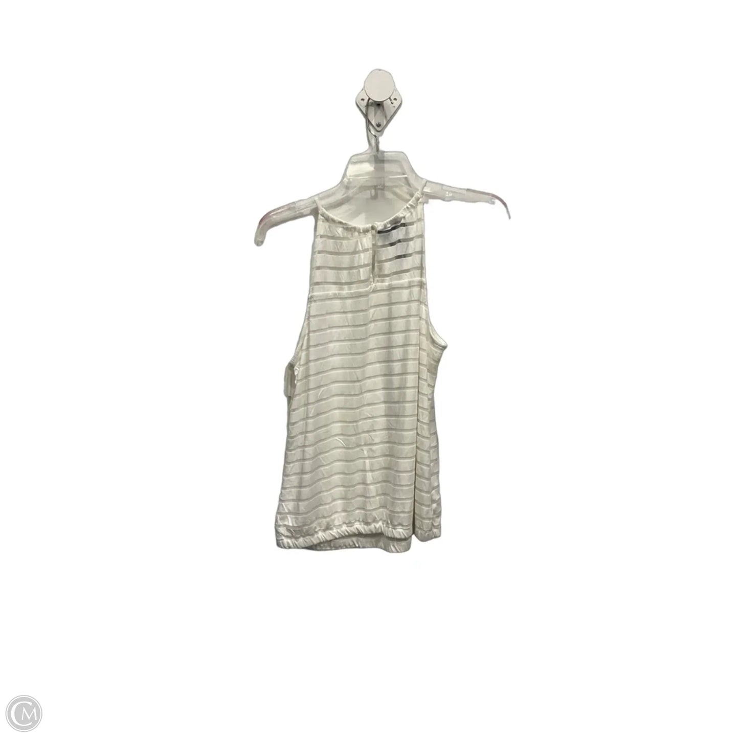 Top Sleeveless By Inc In White, Size: Lp