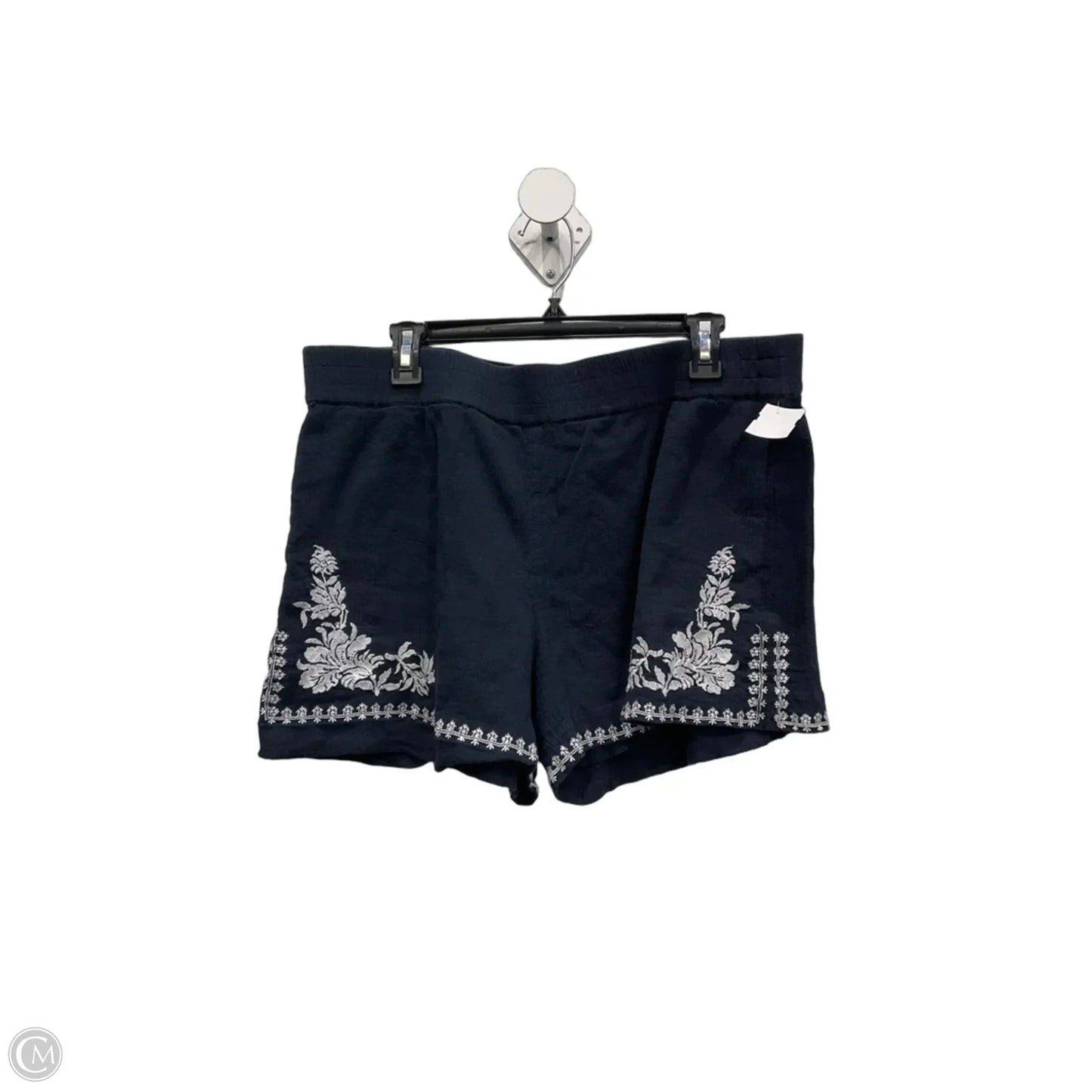 Shorts By Ann Taylor In Blue, Size: L
