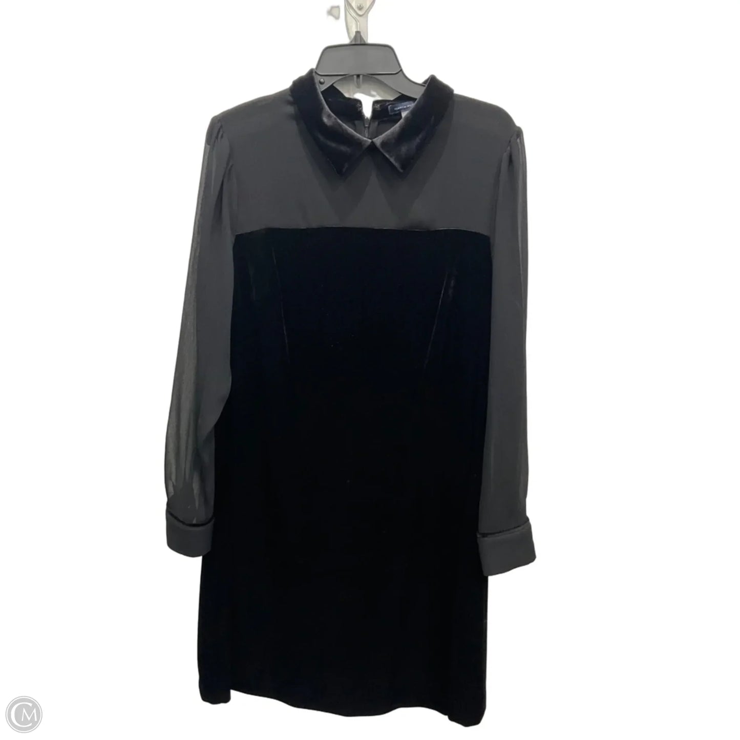 Dress Casual Midi By Tommy Hilfiger In Black, Size: 1x