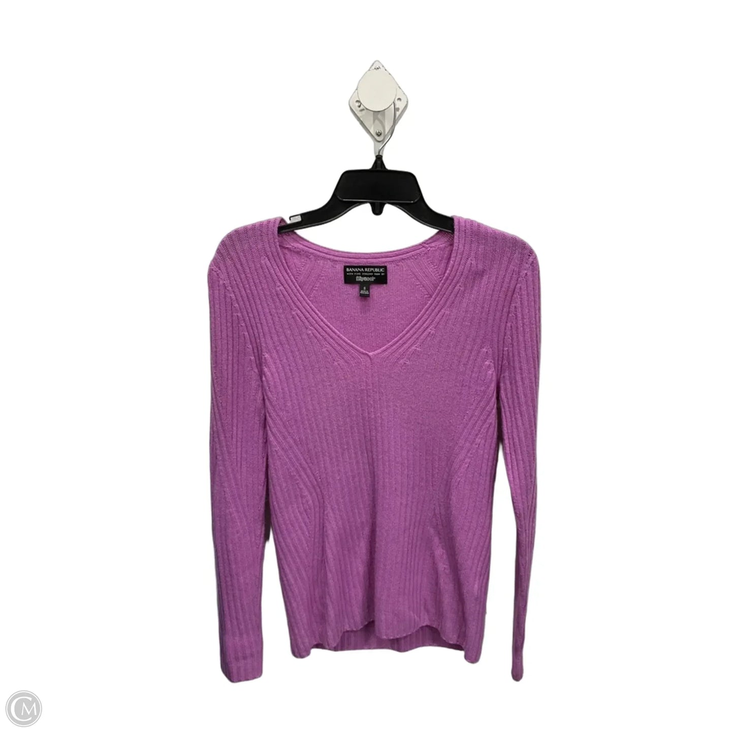 Sweater By Banana Republic In Purple, Size: S