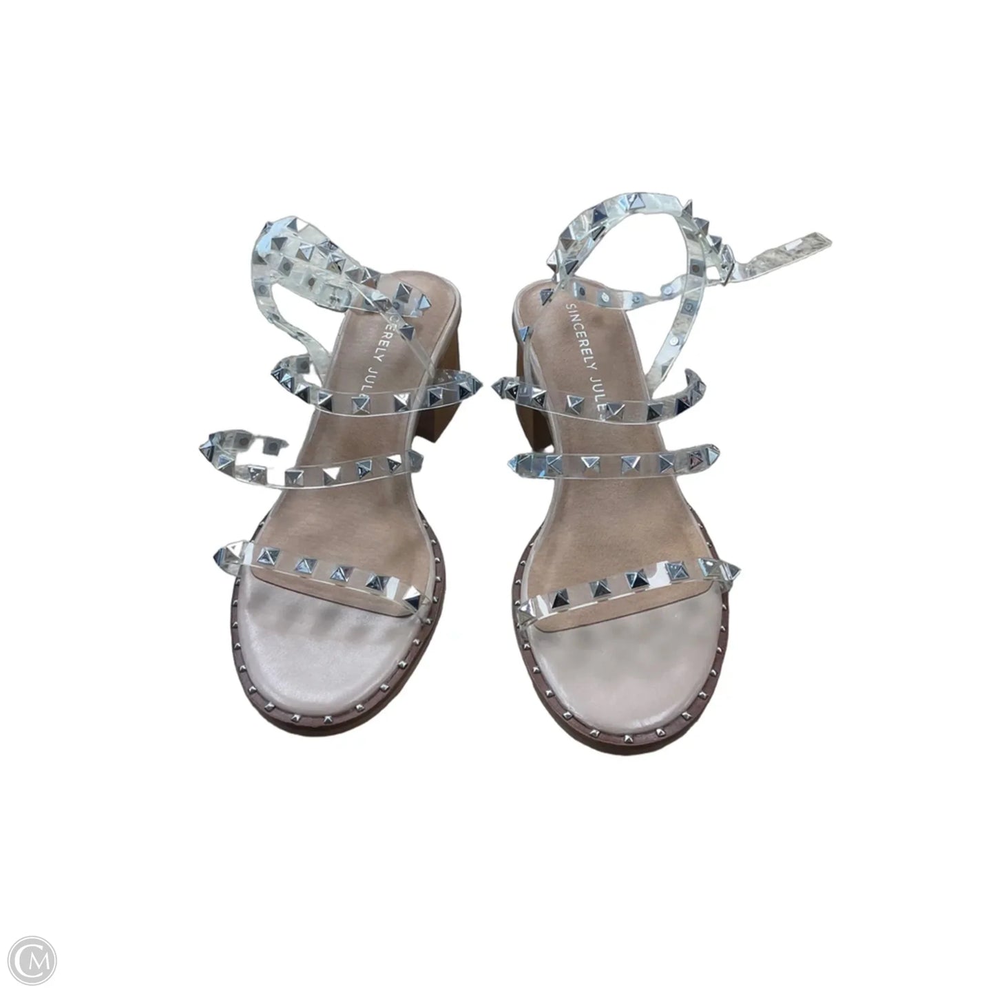 Shoes Heels Block By Sincerely Jules In Tan, Size: 9.5