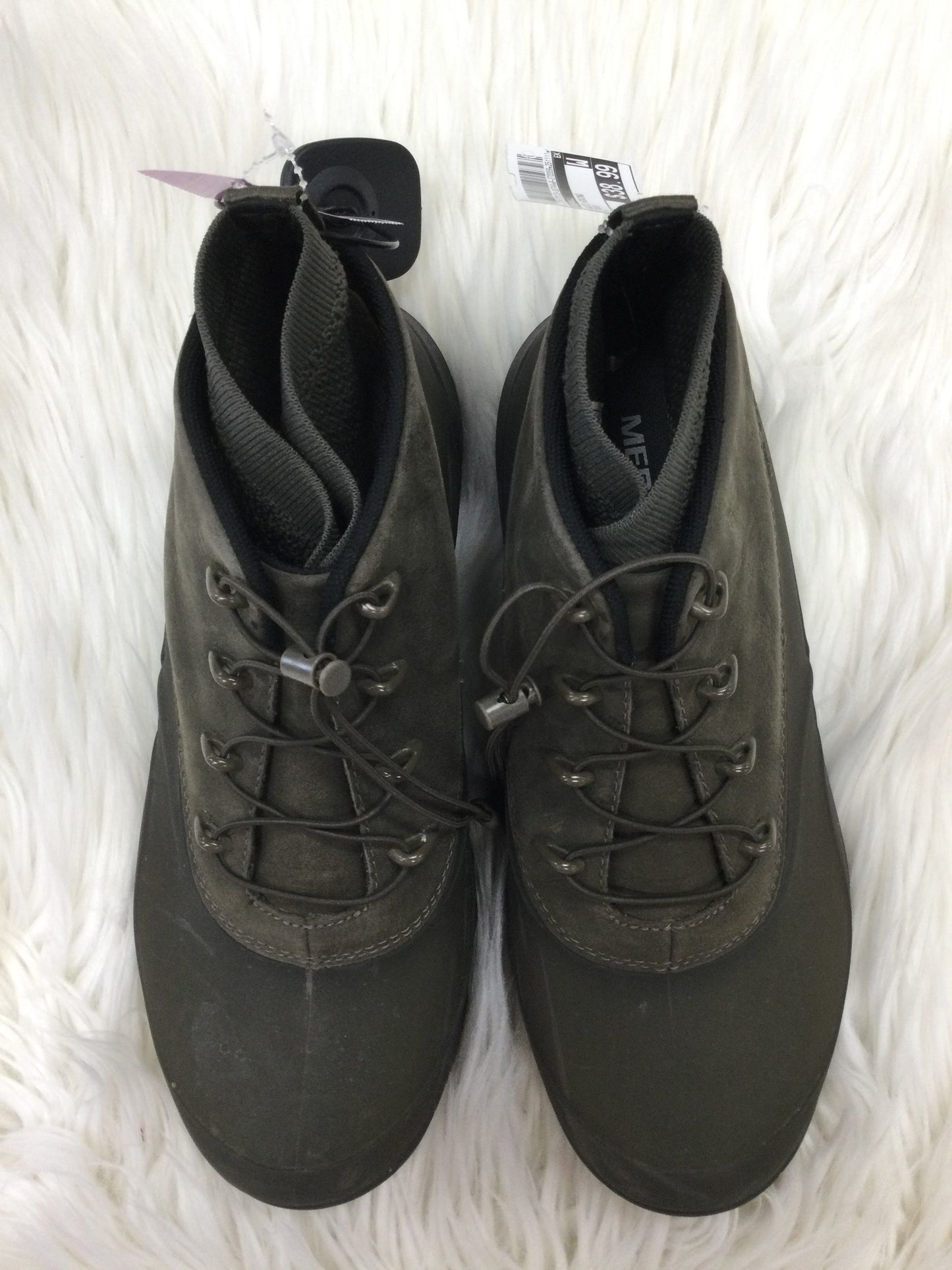 Boots Hiking By Merrell In Taupe, Size:7