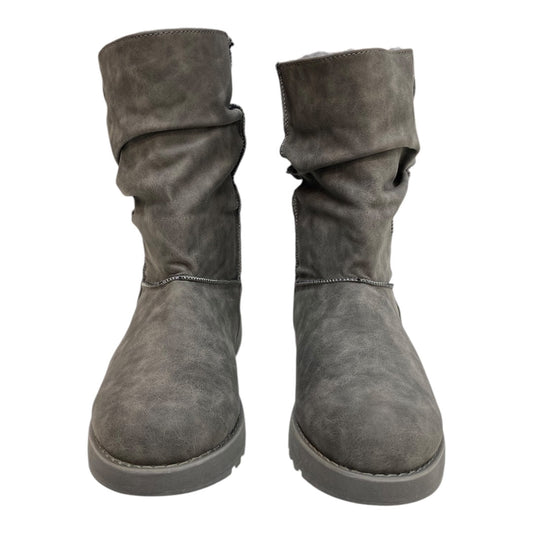 Boots Snow By Skechers In Grey, Size:8.5