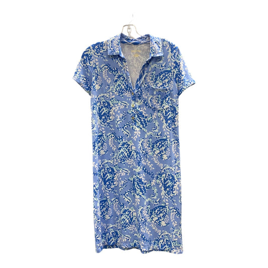 Dress Designer By Lilly Pulitzer In Blue, Size:S
