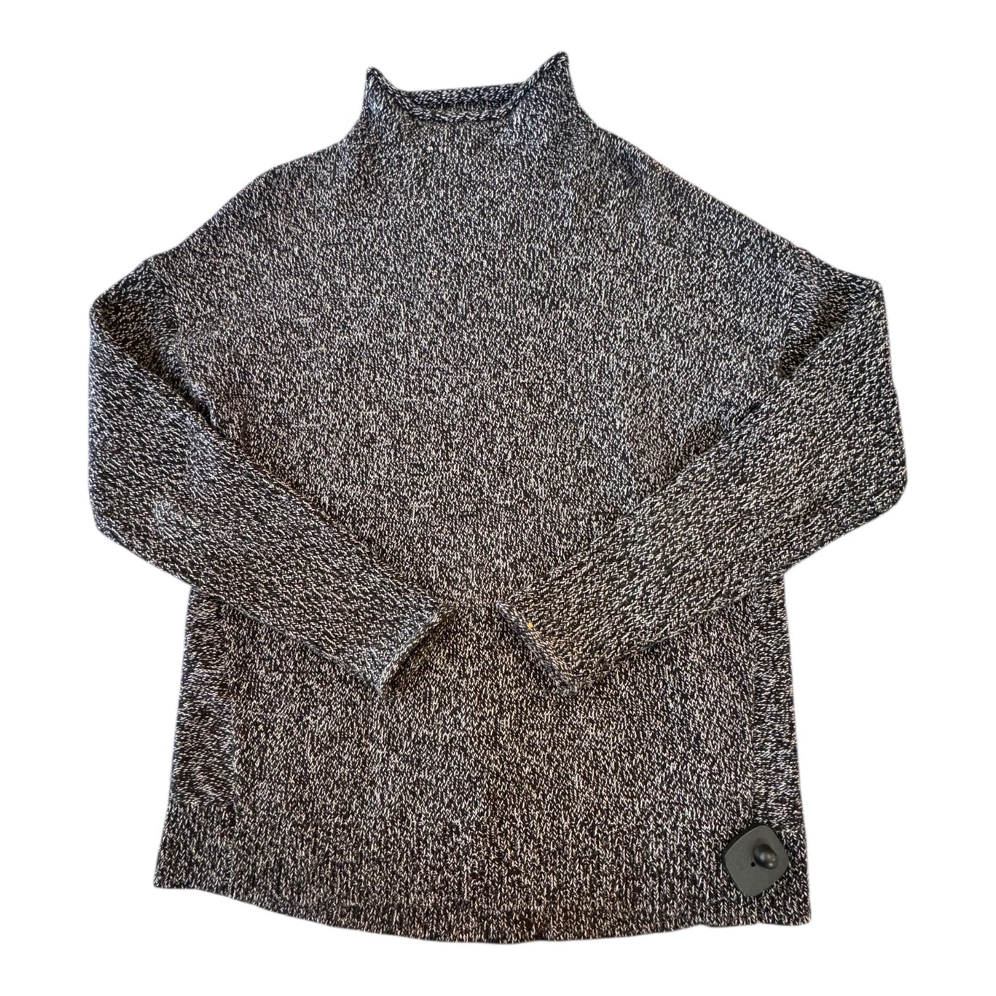 Sweater By Tahari In Black & White, Size:M