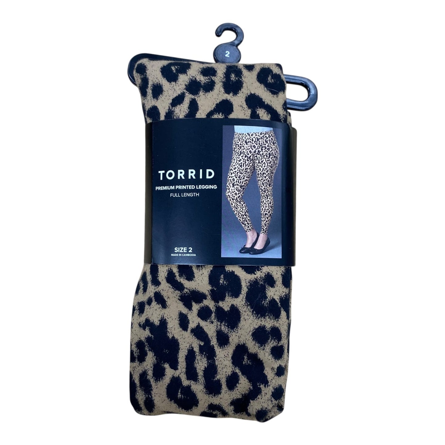 Pants Leggings By Torrid In Animal Print, Size:2X