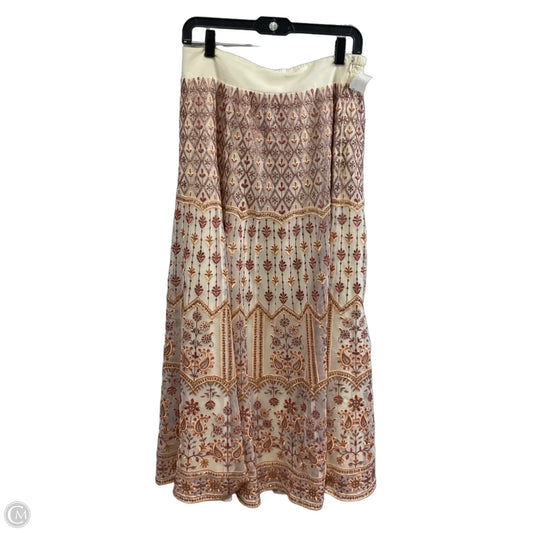 Skirt Maxi By Soft Surroundings In Cream, Size: S