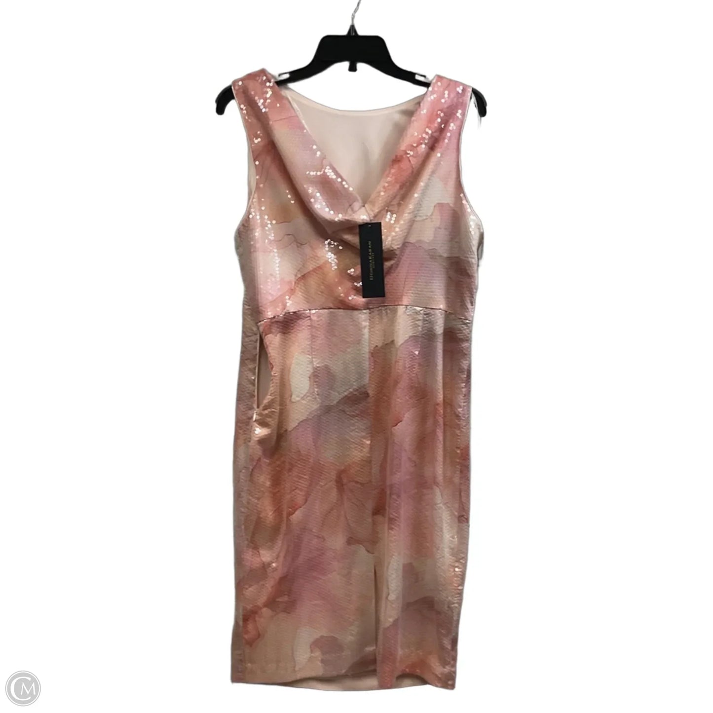 Dress Party Short By Donna Karan In Pink, Size: M