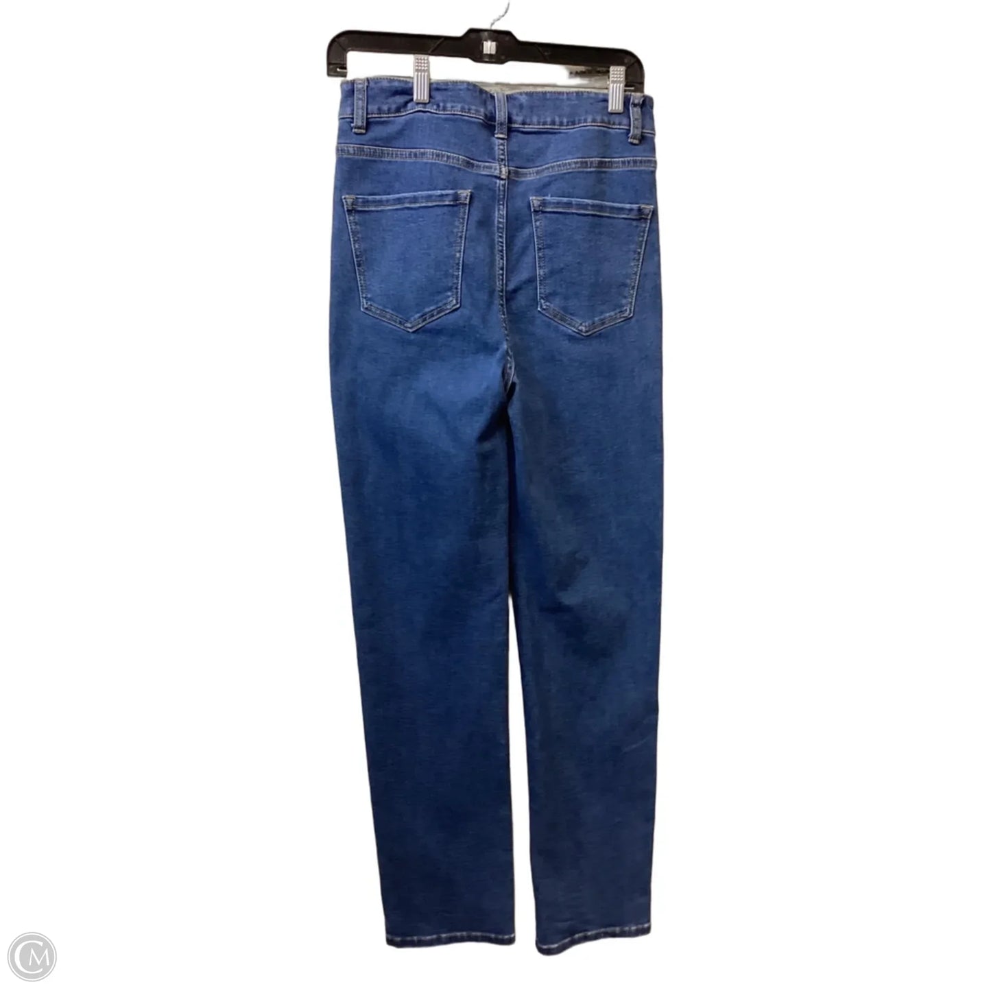 Jeans Straight By Khoko In Blue, Size: 10
