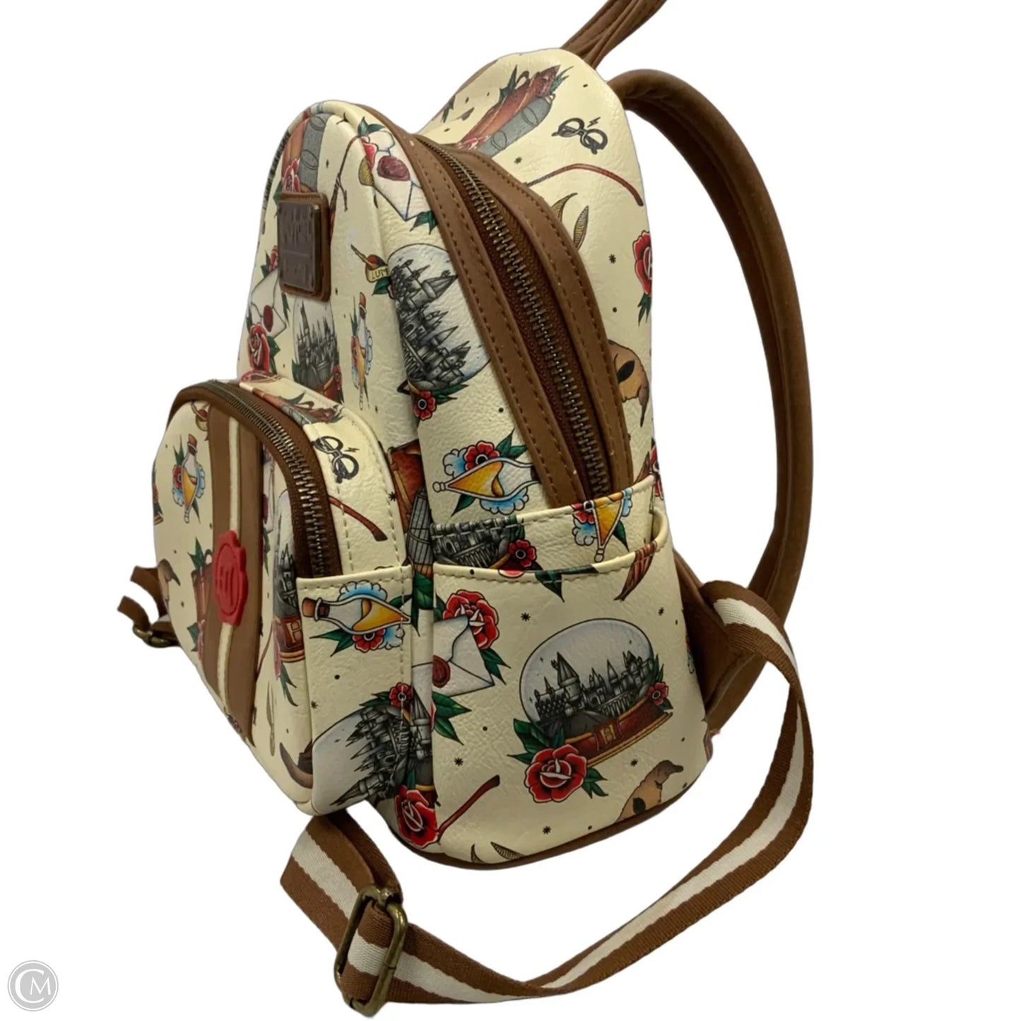 Backpack By Loungefly, Size: Medium