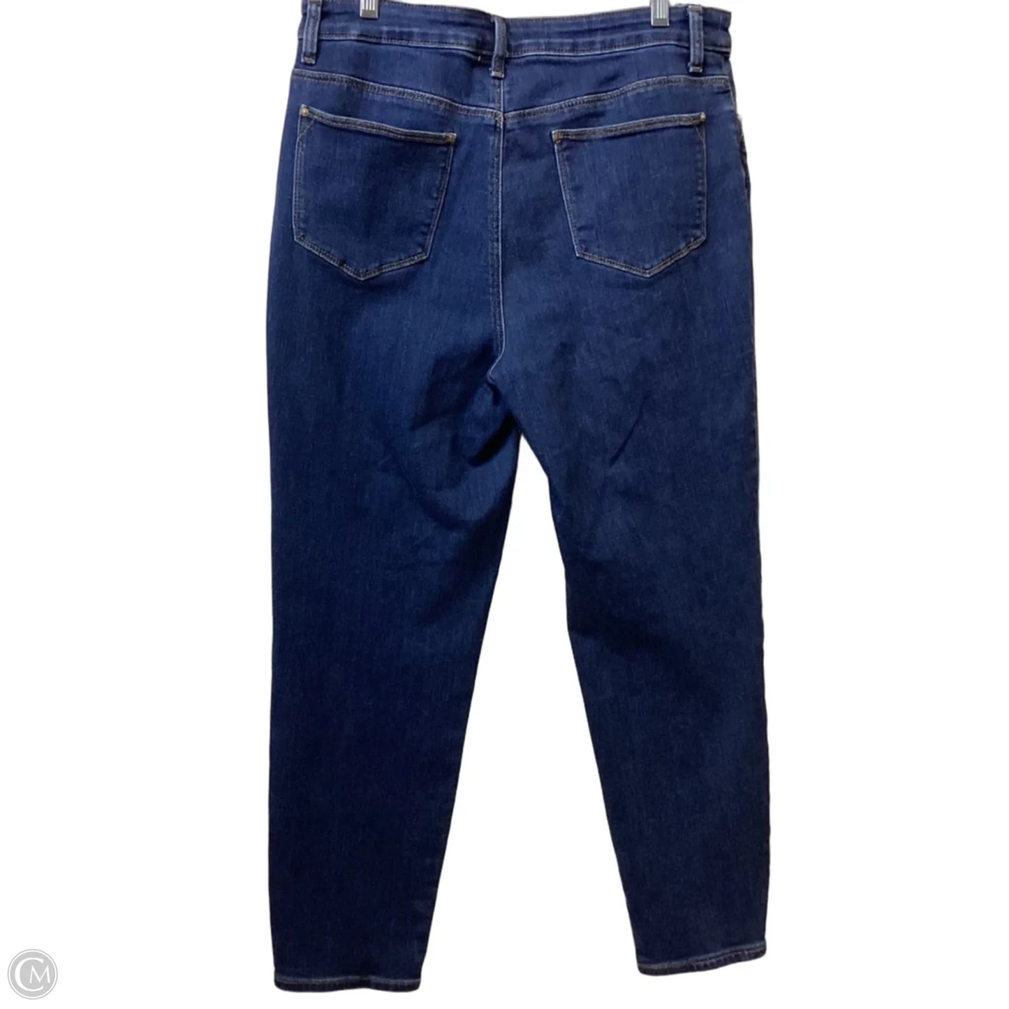 Jeans Cropped By Chicos In Blue Denim, Size: 10