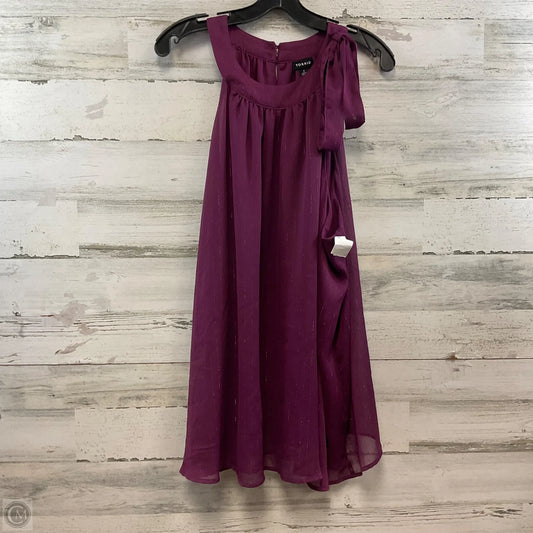 Top Sleeveless By Torrid In Purple, Size: 3x