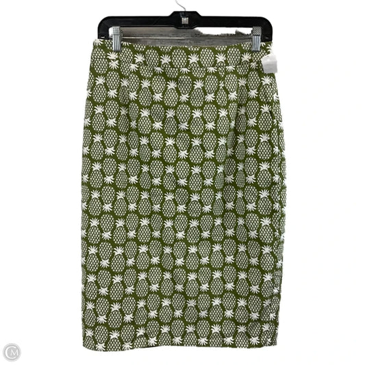Skirt Midi By Boden In Green, Size: 8l