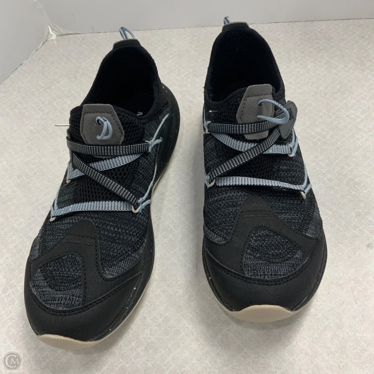 Shoes Athletic By Merrell In Black & Blue, Size: 10