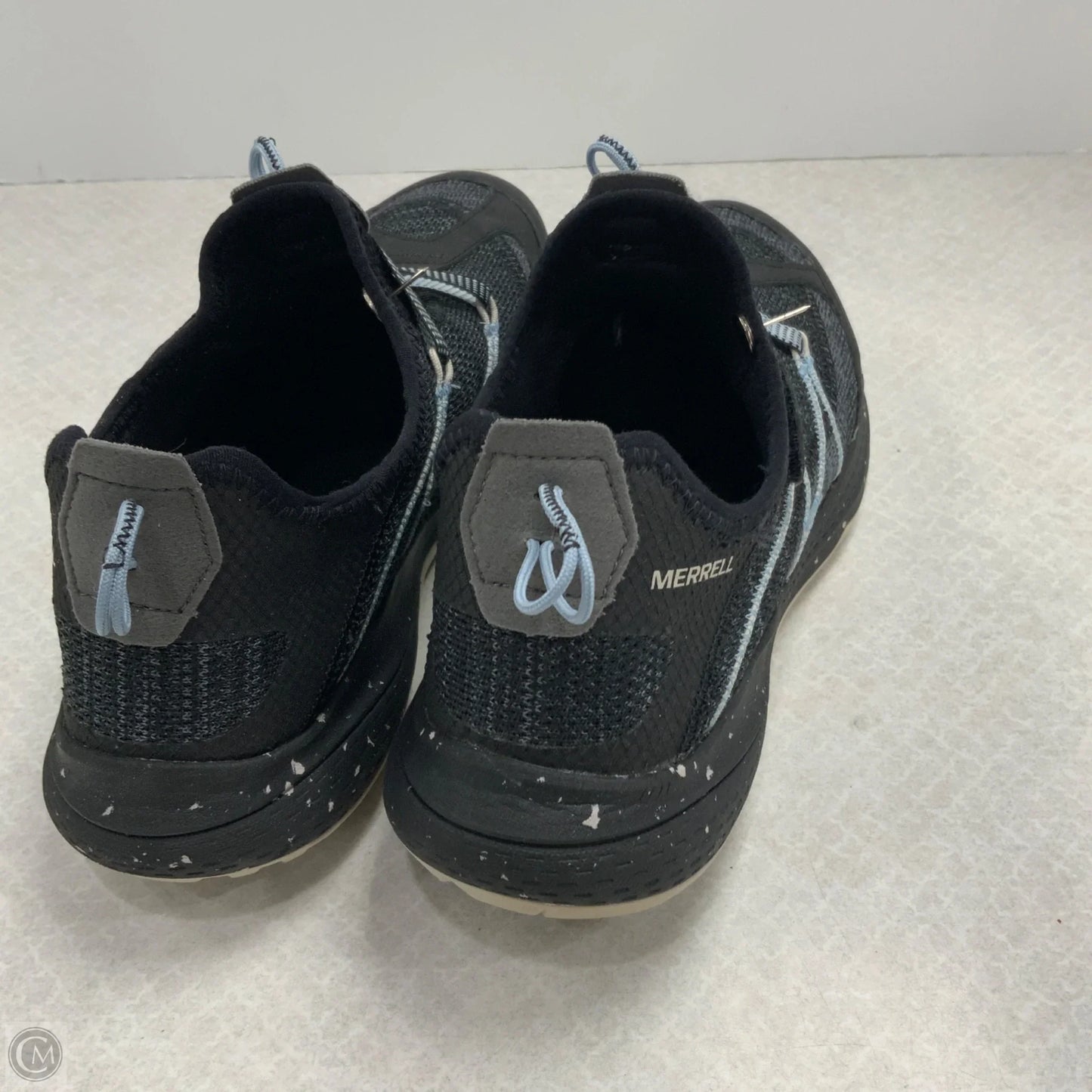 Shoes Athletic By Merrell In Black & Blue, Size: 10
