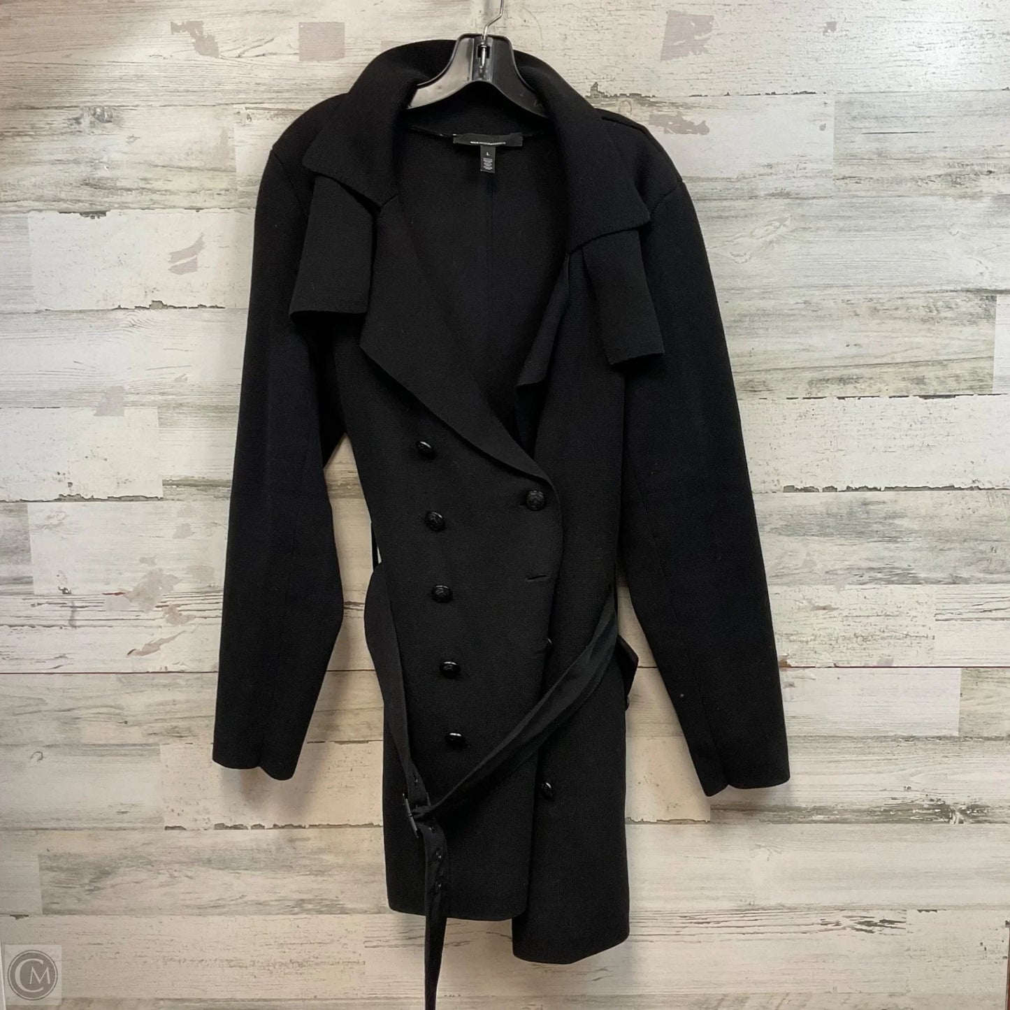 Sweater Cardigan By White House Black Market In Black, Size: L