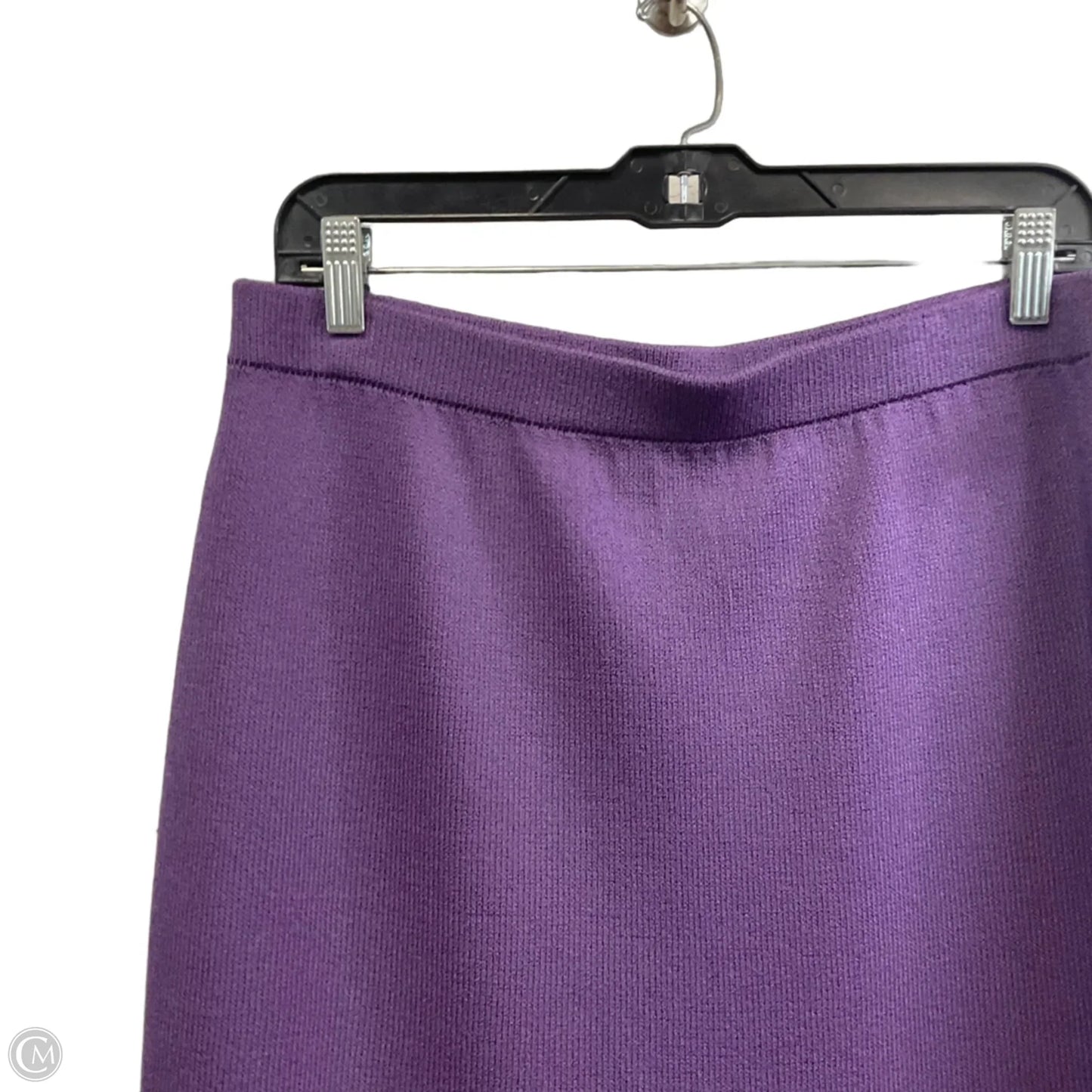 Skirt Luxury Designer By St John Collection In Purple, Size: 12