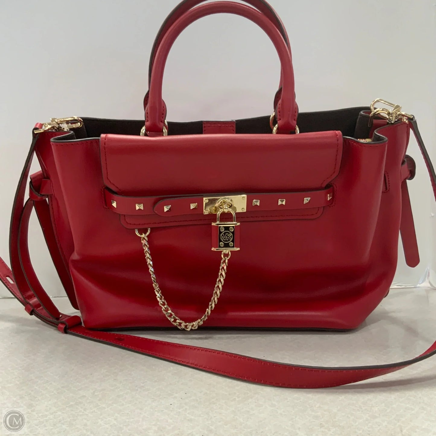 Handbag Designer By Michael Kors, Size: Large