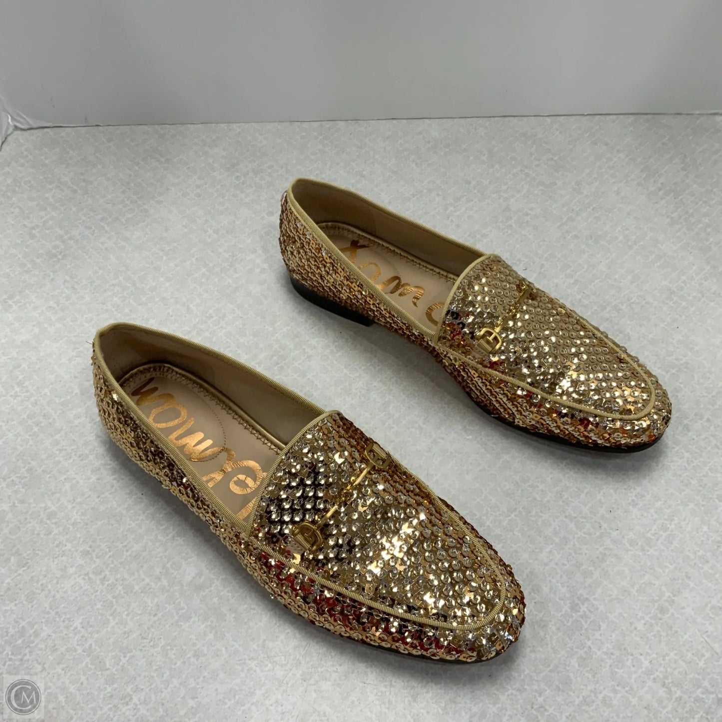 Shoes Flats By Sam Edelman In Gold, Size: 10