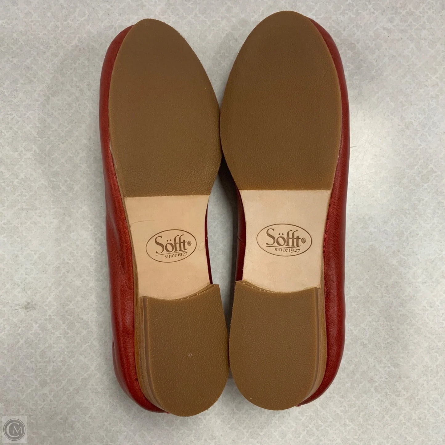Shoes Flats By Sofft In Red, Size: 7.5