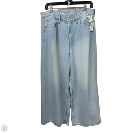 Jeans Wide Leg By Old Navy In Blue Denim, Size: 10l