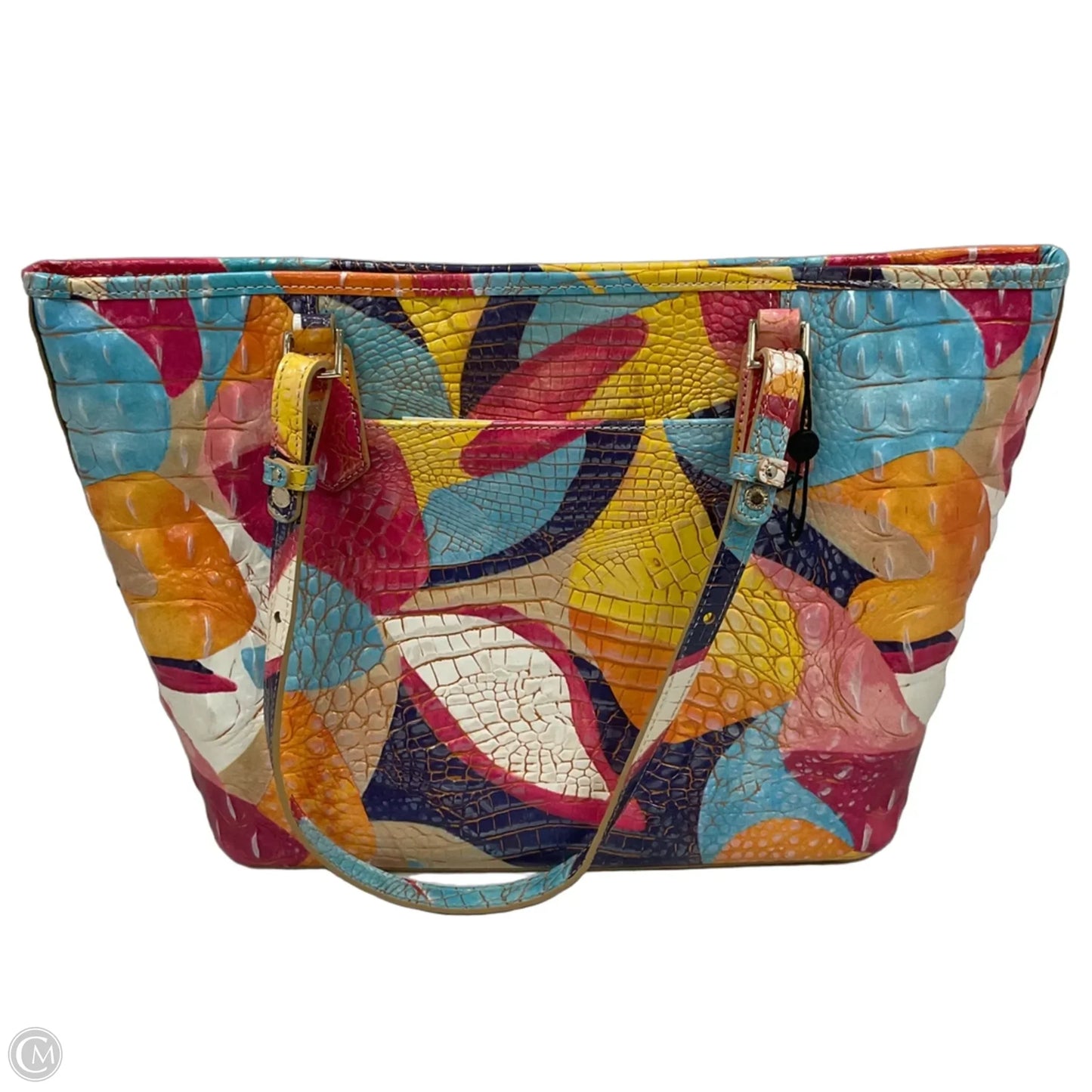 Handbag Designer By Brahmin, Size: Large