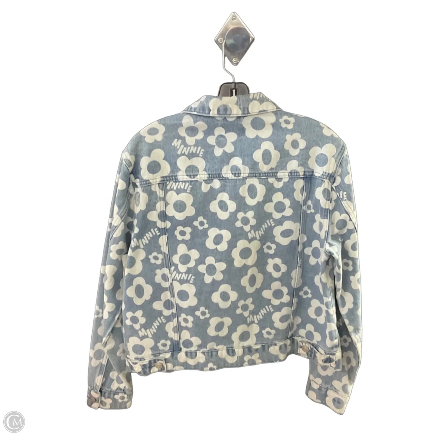 Jacket Denim By Disney In Blue Denim, Size: S