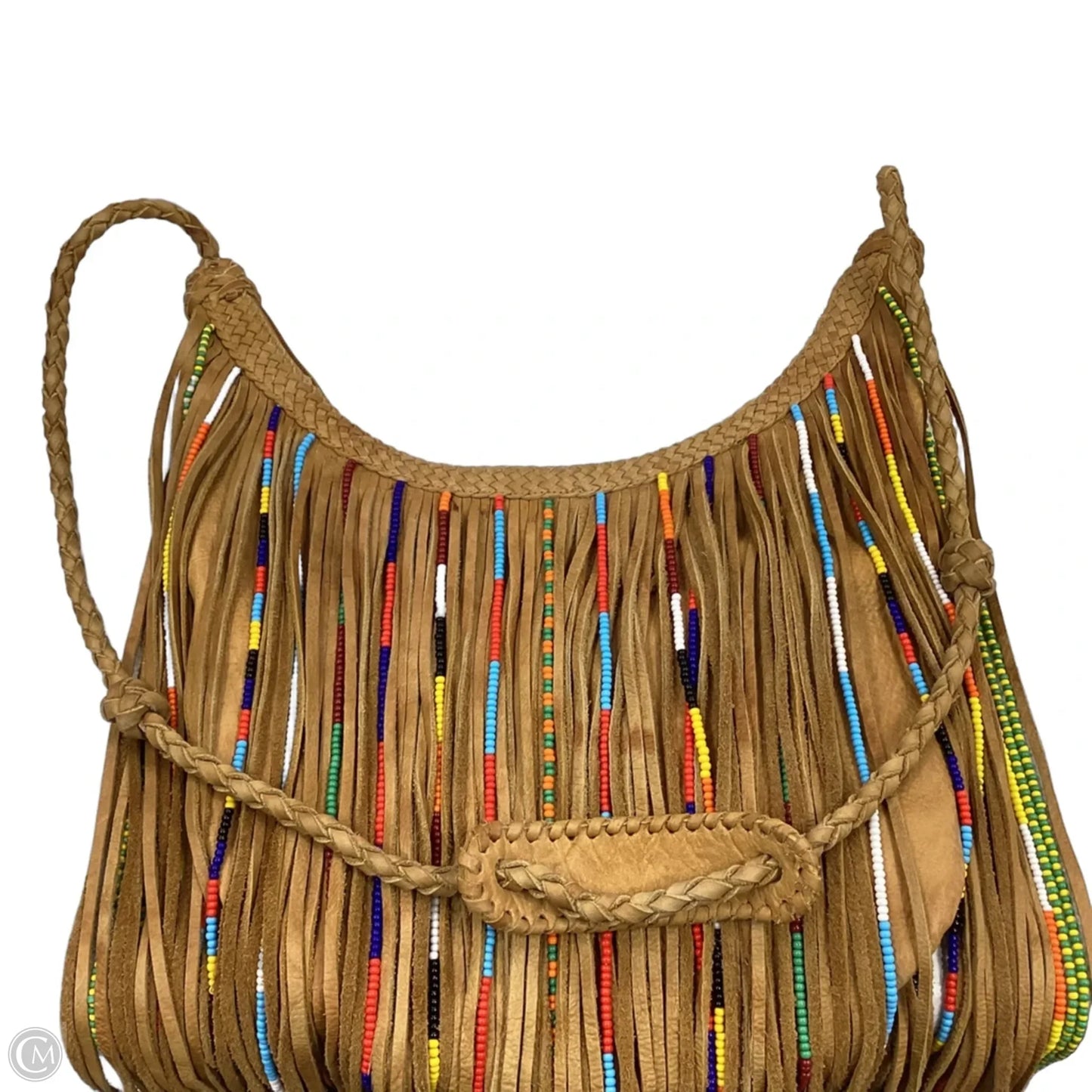 Crossbody Leather By Kobler, Size: Large