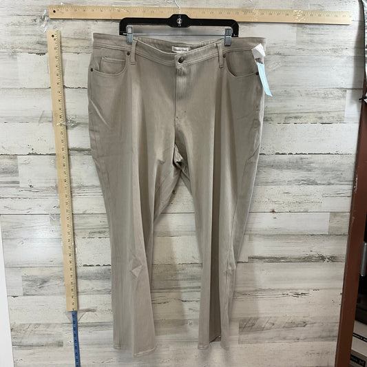 Brown Jeans Straight Coldwater Creek, Size 22w