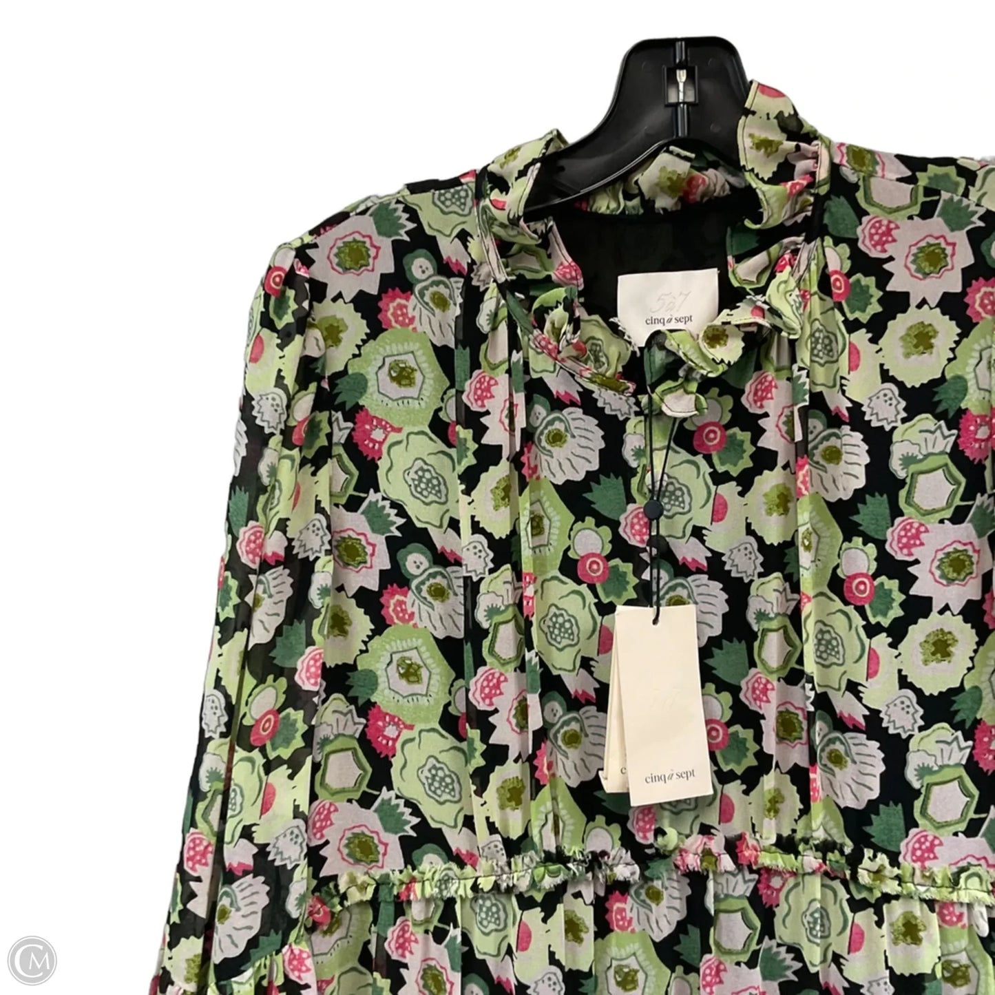 Dress Casual Maxi By Cinc A Sept In Green, Size: Xs