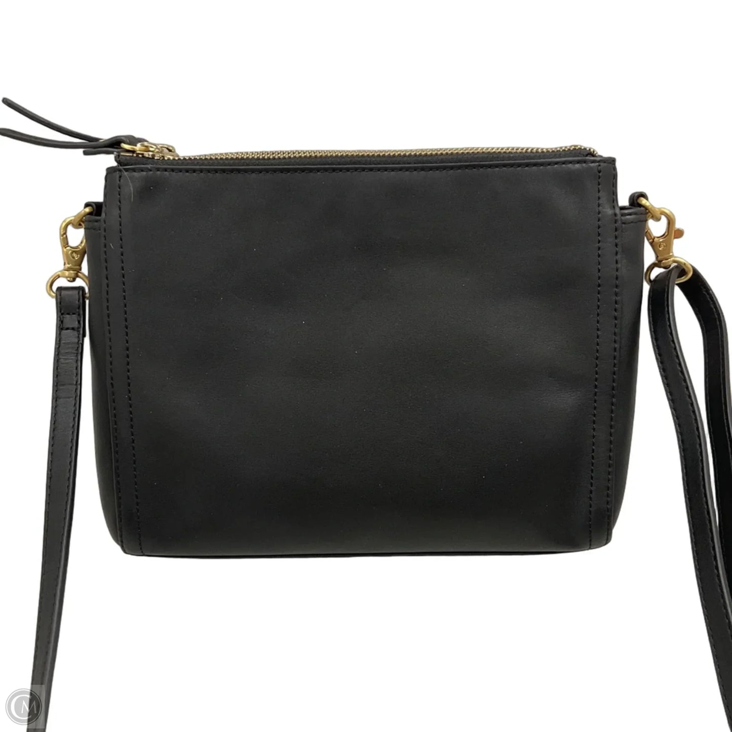 Handbag Leather By Lo & Sons, Size: Medium