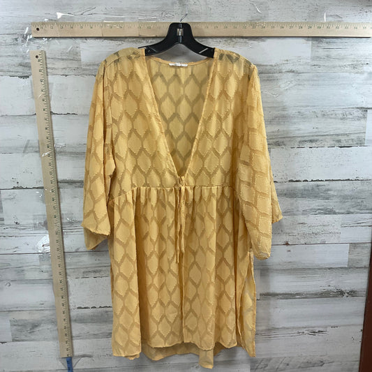 Yellow Kimono Maurices, Size Xxl