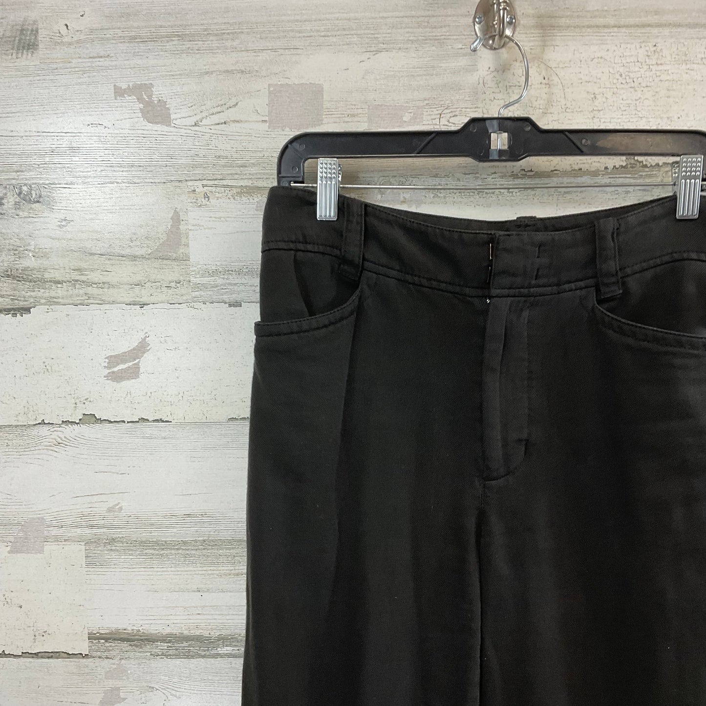 Jeans Straight By Vince In Black Denim, Size: 6