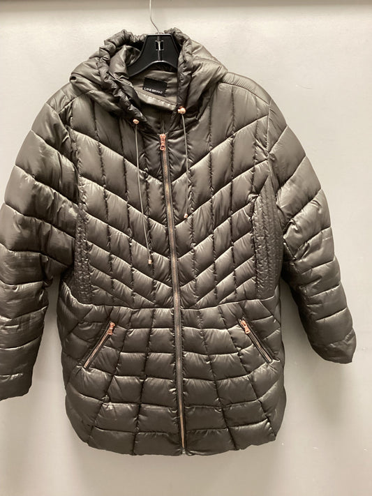 Coat Puffer & Quilted By Lane Bryant In Grey, Size: 18