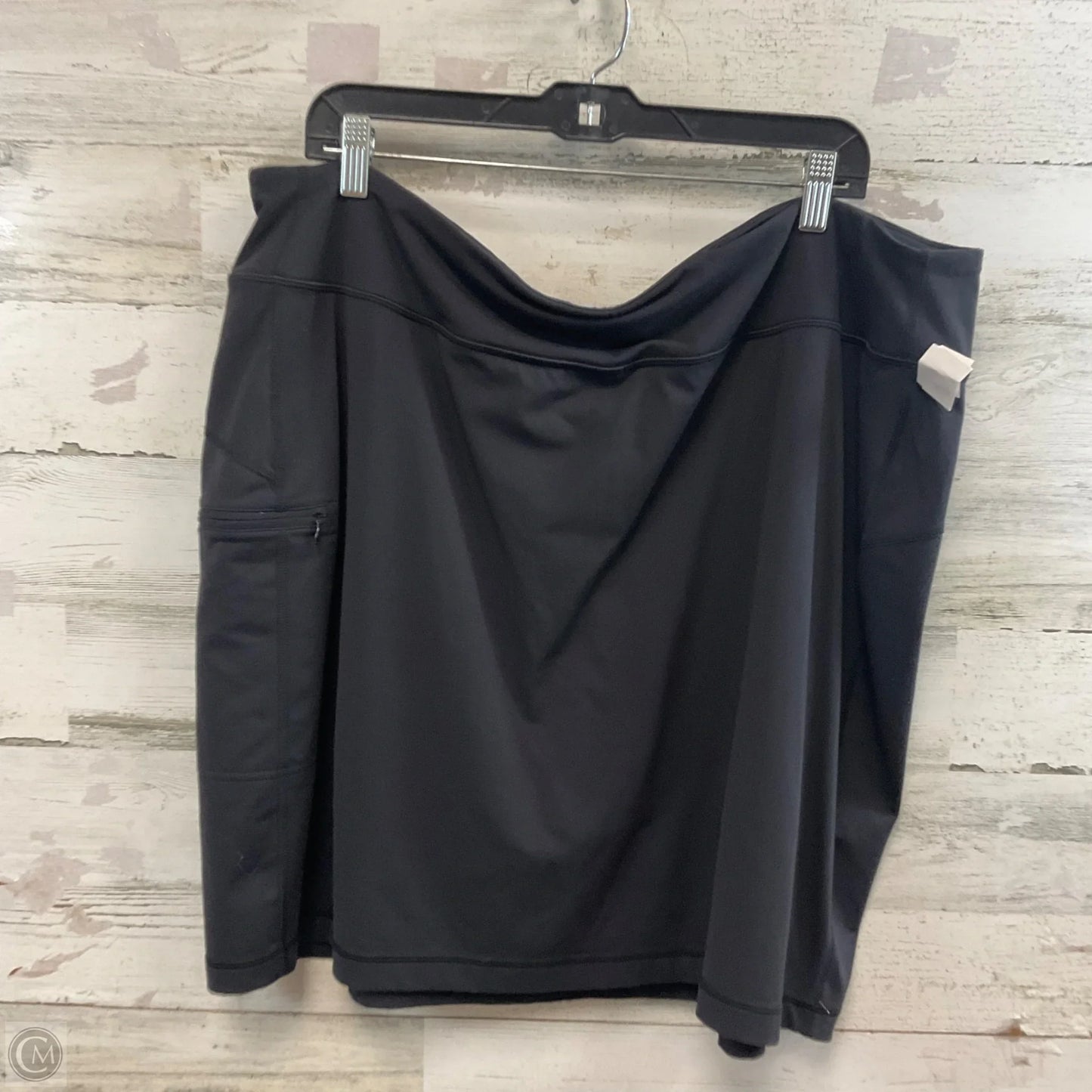 Skort By Duluth Trading In Black, Size: 2x