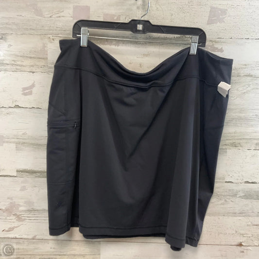 Skort By Duluth Trading In Black, Size: 2x