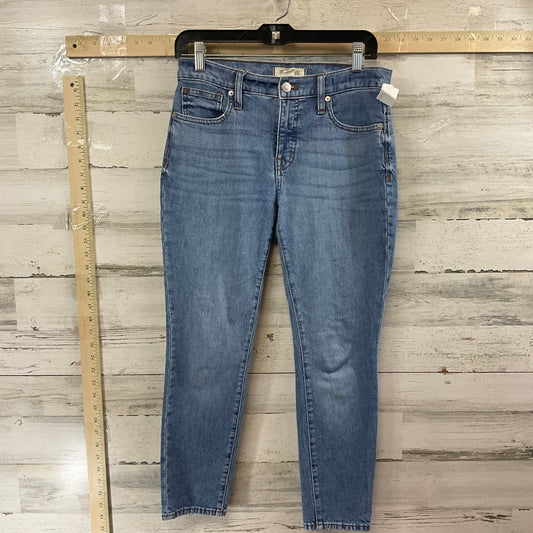 Jeans Skinny By Madewell In Blue Denim, Size: 2