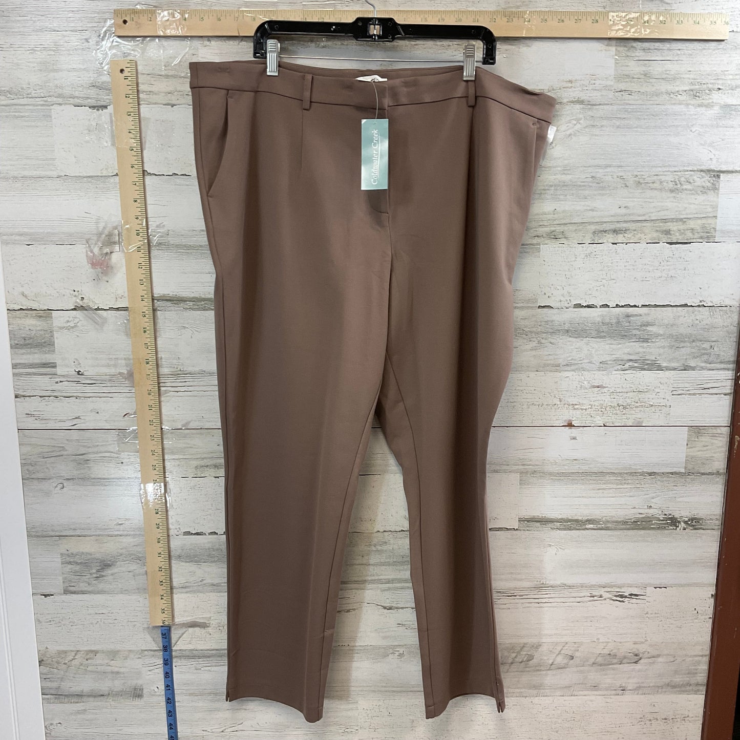 Brown Pants Dress Coldwater Creek, Size 22womens