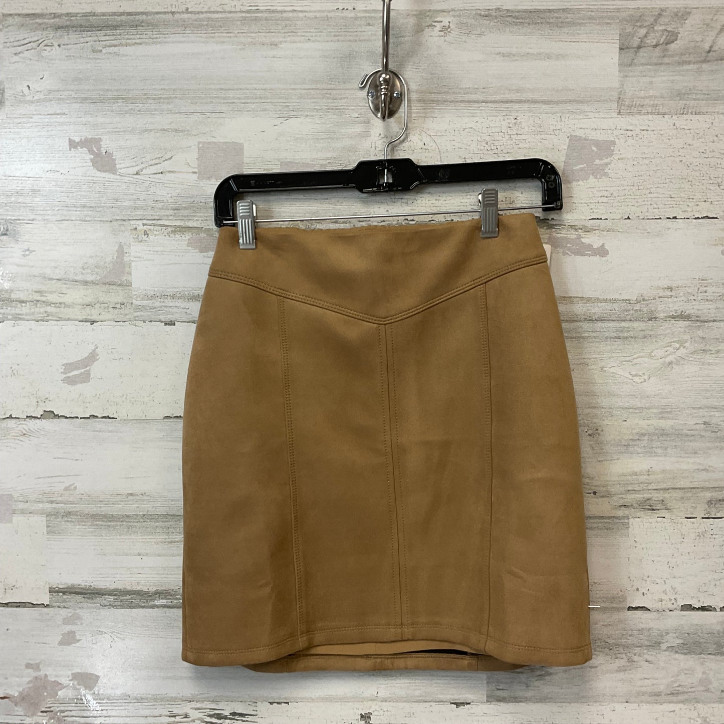 Skirt Mini & Short By White House Black Market In Tan, Size: Petite   Xs